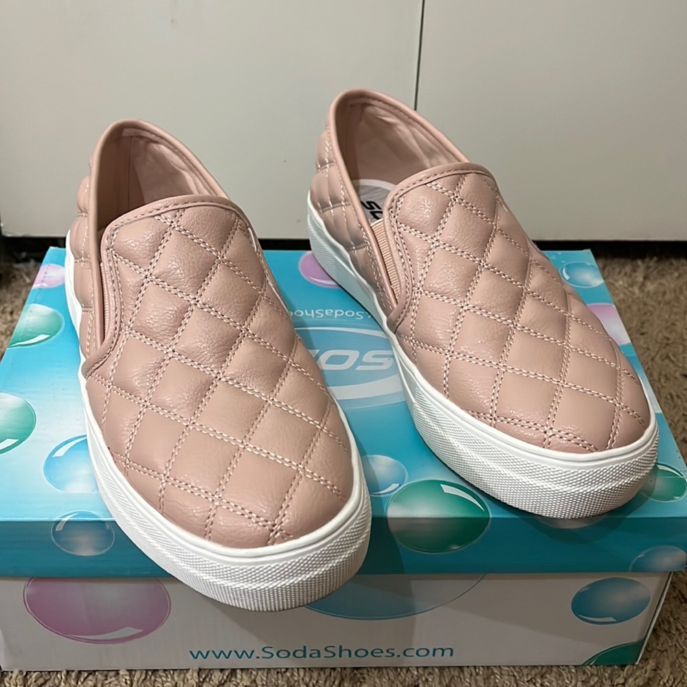 Pink Pouch shoes